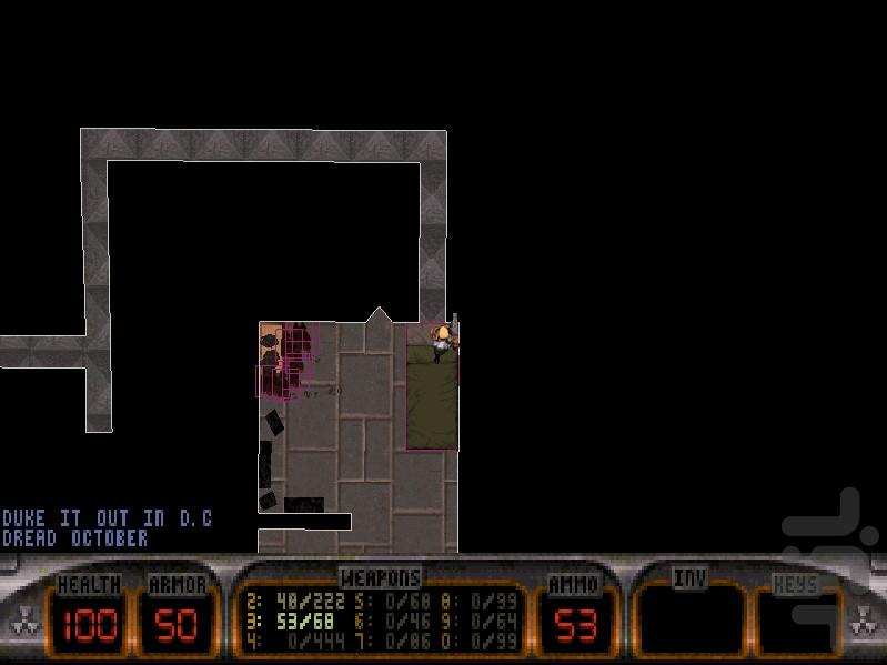 دوک نوکم سه بعدی - Gameplay image of android game