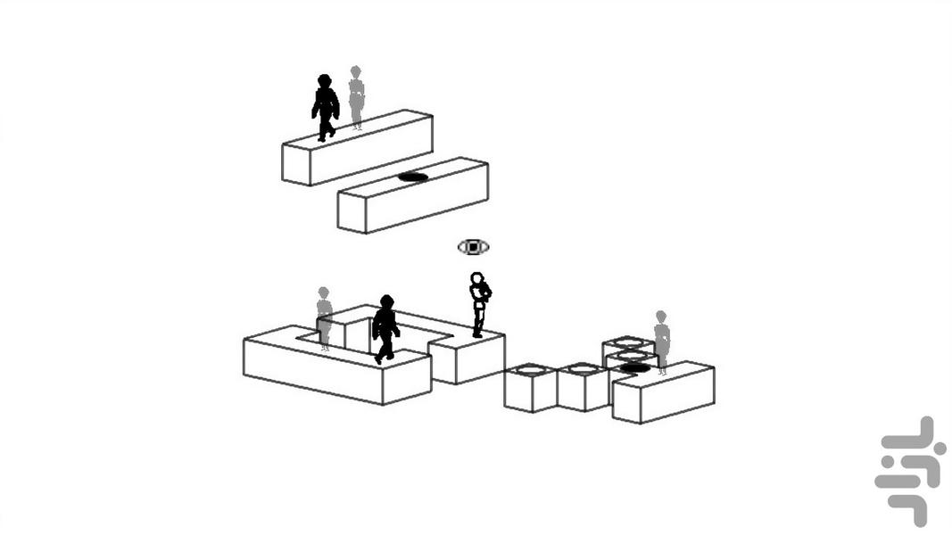 پازل پرسپکتیو - عکس بازی موبایلی اندروید