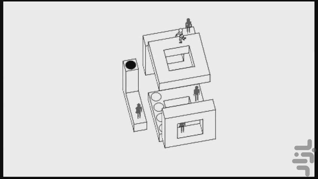 پازل پرسپکتیو - عکس بازی موبایلی اندروید