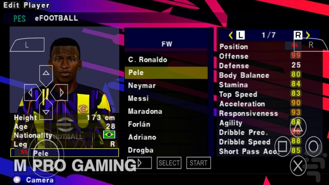 فوتبال eFootball pes ۲۳ - عکس بازی موبایلی اندروید