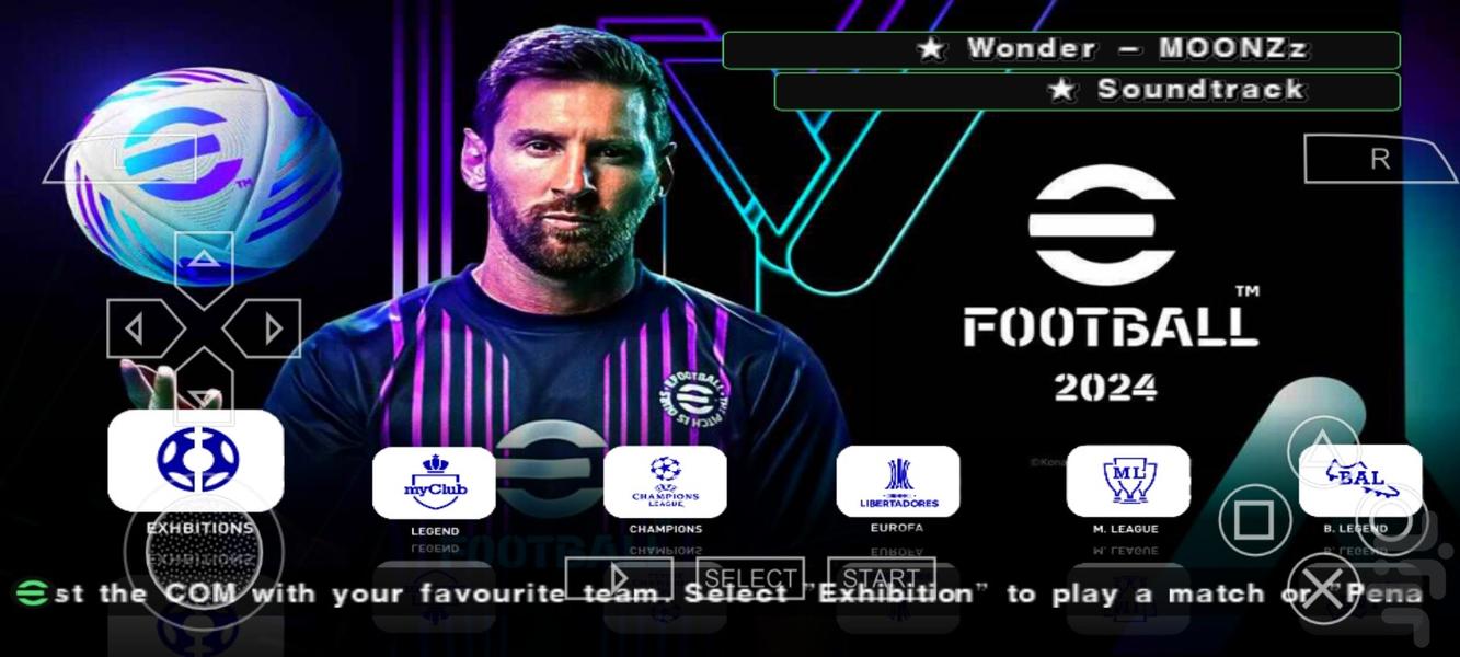 فوتبال eFootball pes 24 - عکس بازی موبایلی اندروید