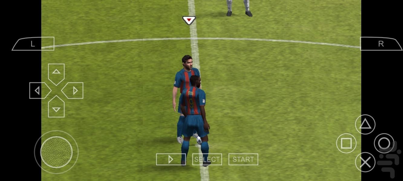 فوتبال فیفا 2005 - Gameplay image of android game