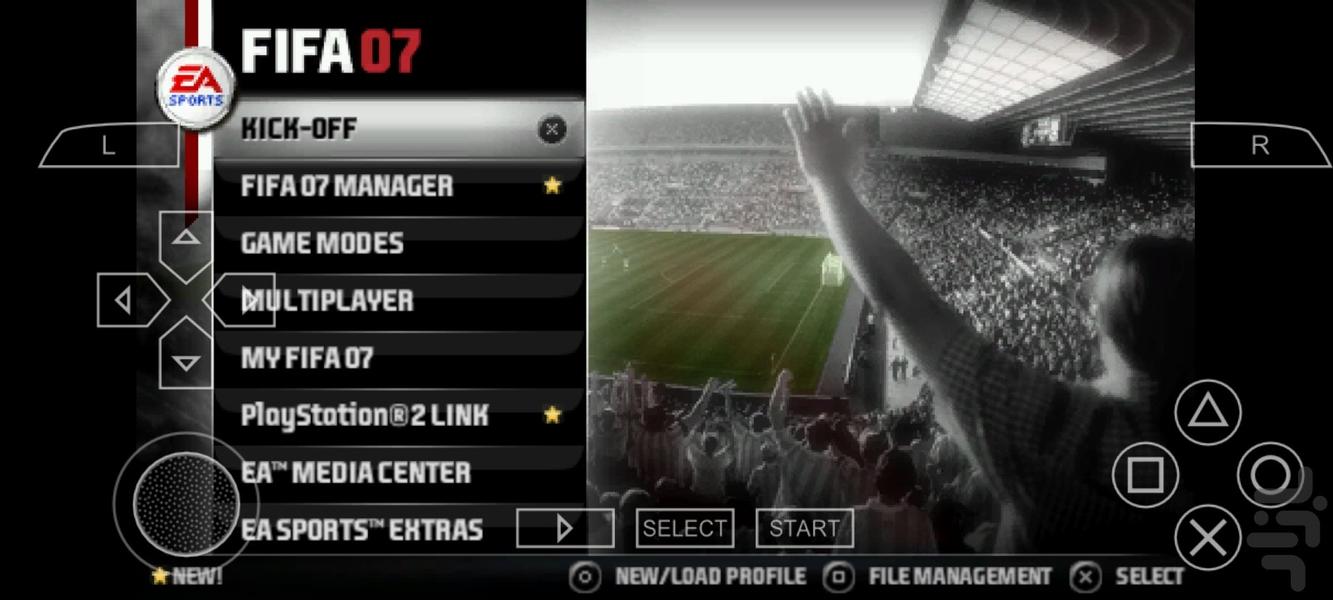 فوتبال فیفا 2007 - عکس بازی موبایلی اندروید