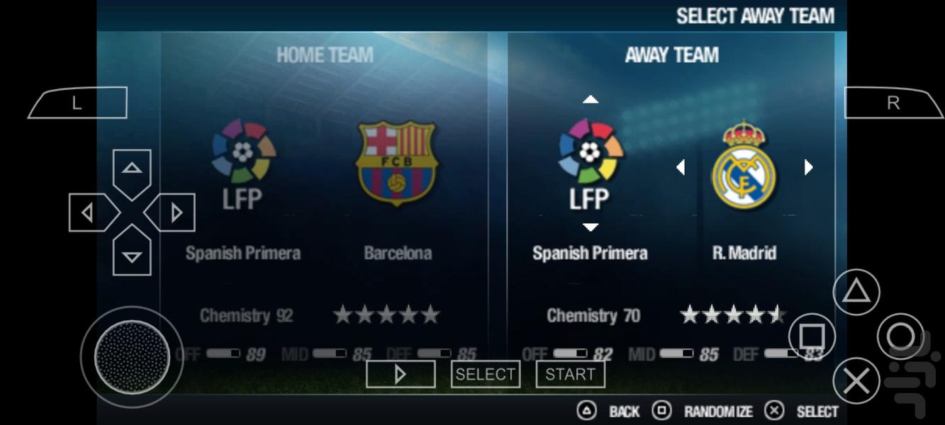 FIFA 08 - Gameplay image of android game