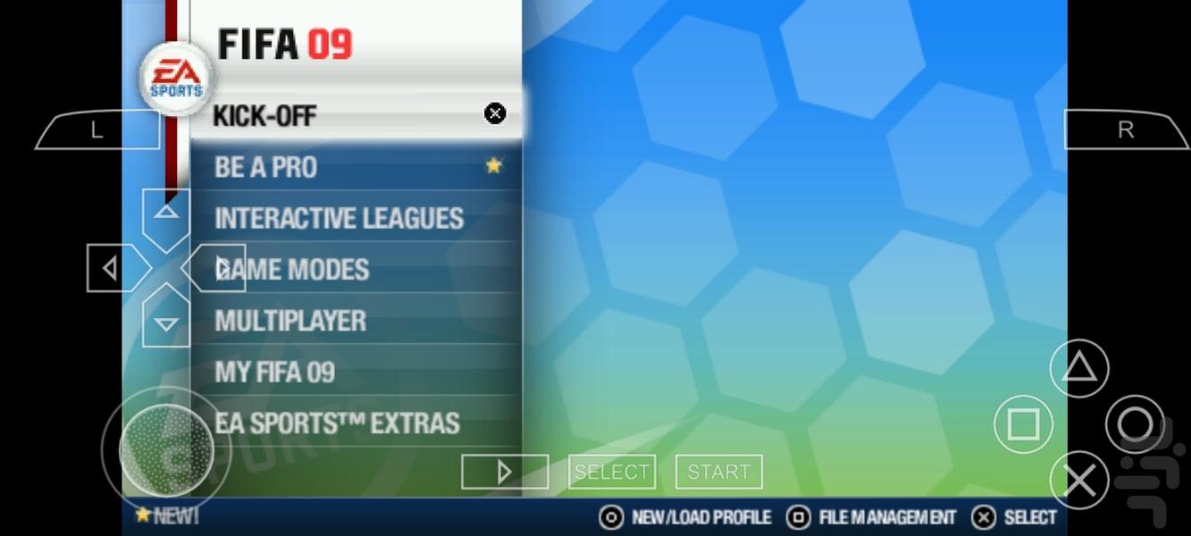 FIFA 09 - Gameplay image of android game