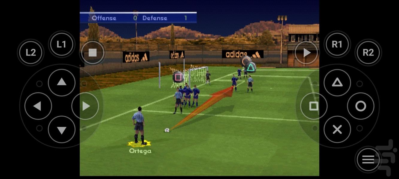 فیفا ۲۰۰۱ لیگ اصلی - عکس بازی موبایلی اندروید