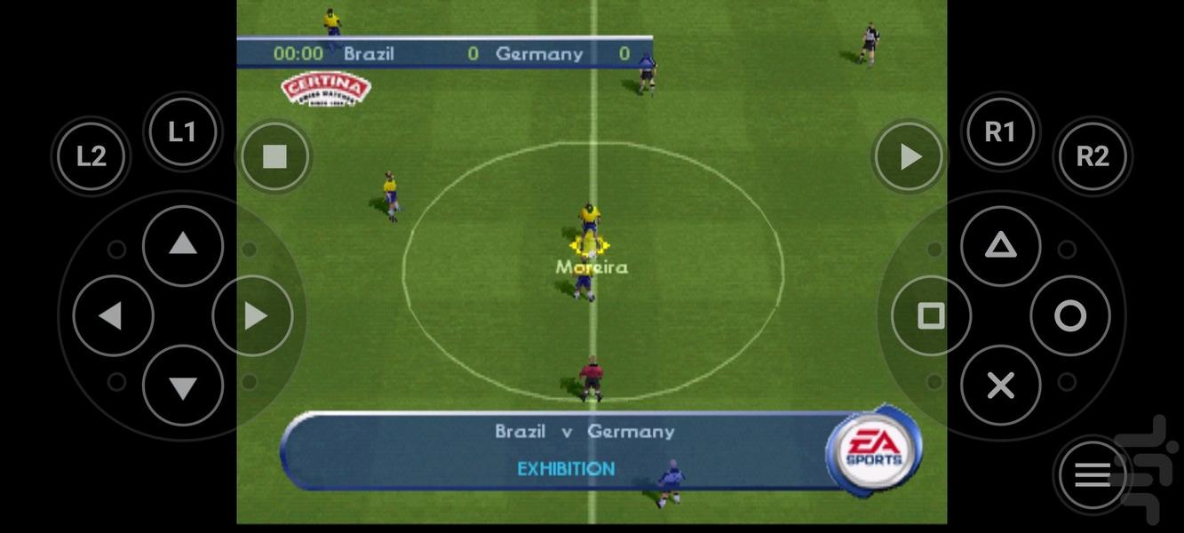 فیفا ۲۰۰۱ لیگ اصلی - عکس بازی موبایلی اندروید