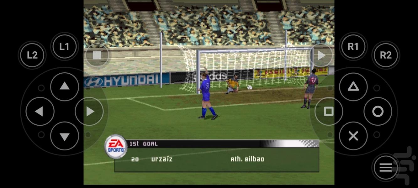 فیفا ۲۰۰۲ پلی ۱ - عکس بازی موبایلی اندروید