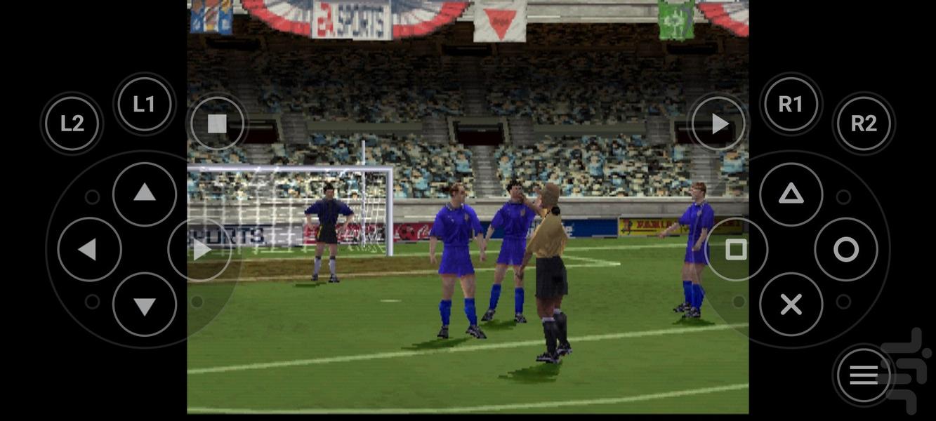 فیفا ۲۰۰۲ پلی ۱ - عکس بازی موبایلی اندروید