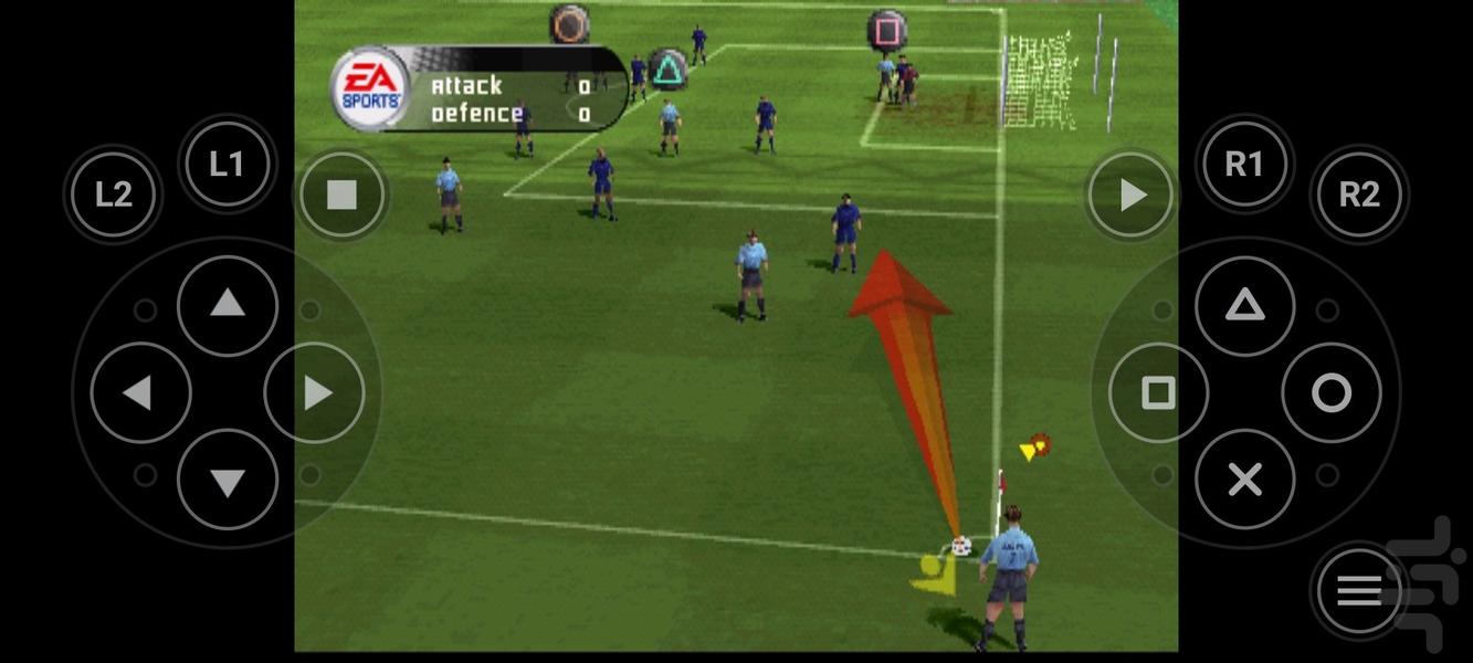 فیفا ۲۰۰۲ پلی ۱ - عکس بازی موبایلی اندروید