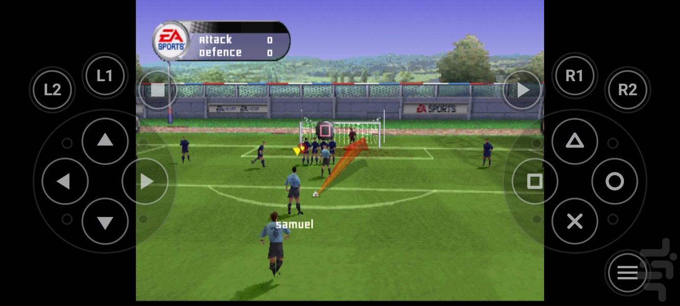 فیفا ۲۰۰۲ پلی ۱ - عکس بازی موبایلی اندروید