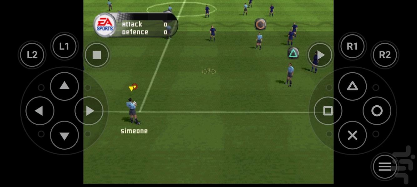 فیفا ۲۰۰۲ پلی ۱ - عکس بازی موبایلی اندروید