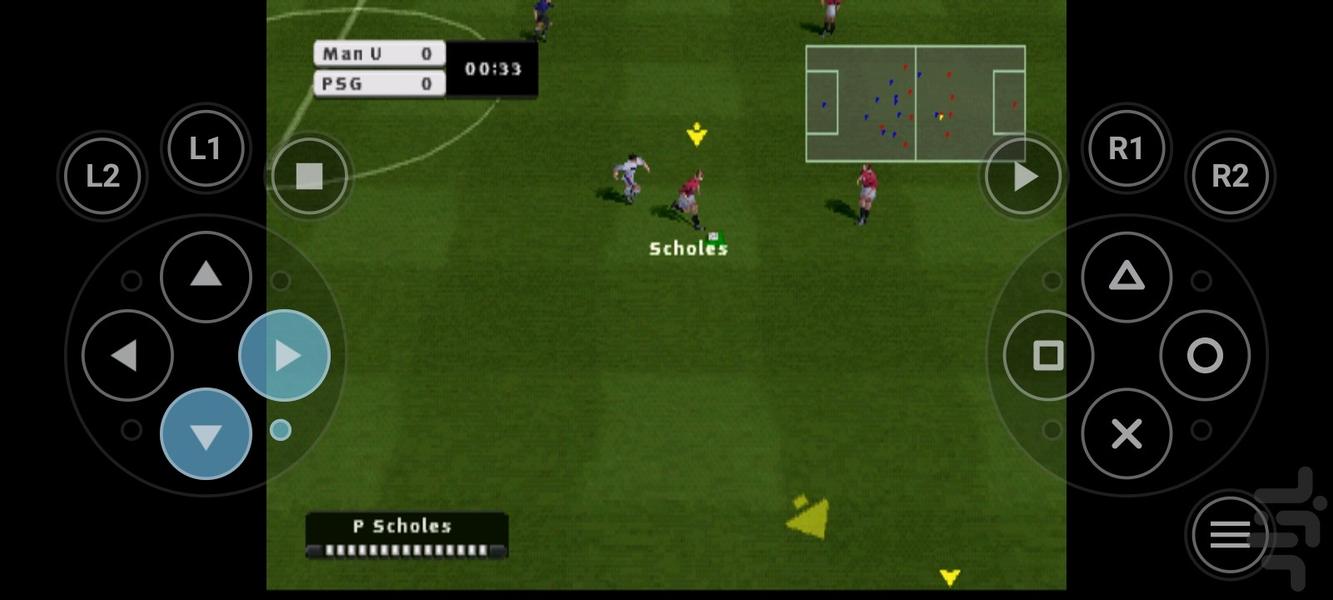 فیفا ۲۰۰۳ پلی ۱ - عکس بازی موبایلی اندروید