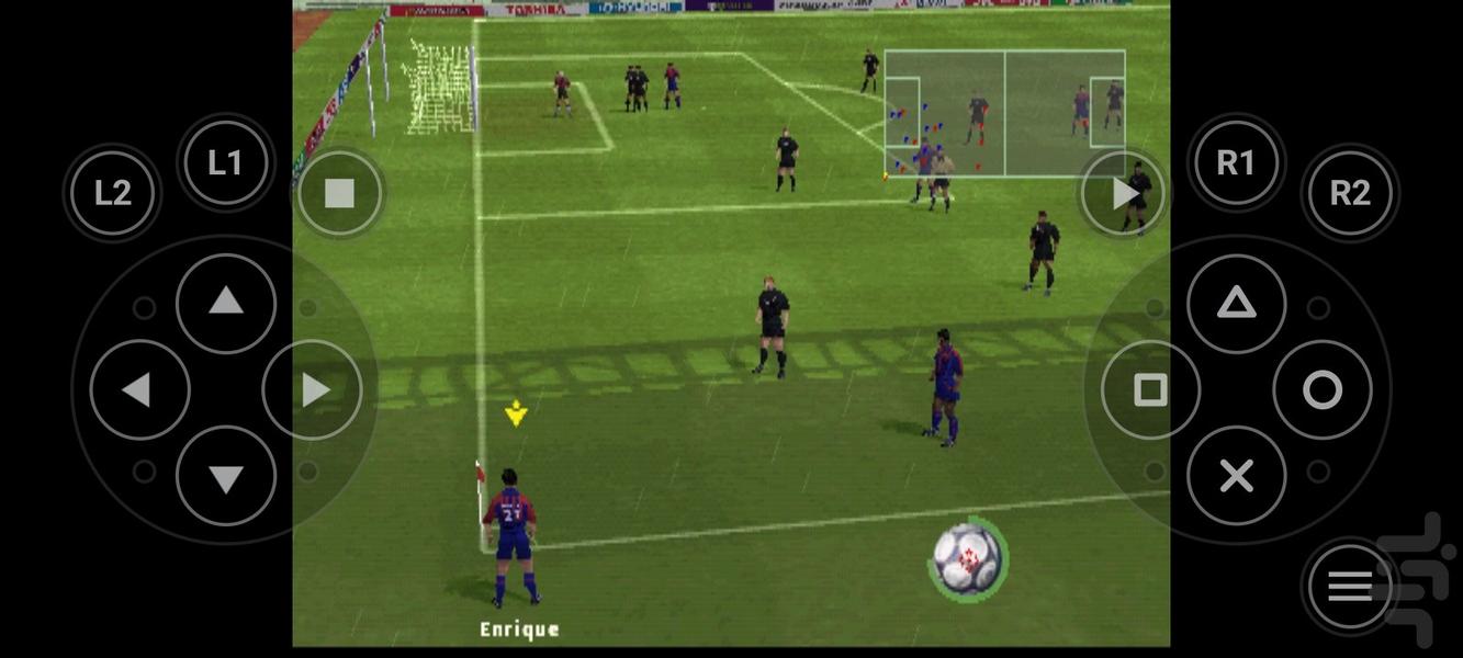 فیفا ۲۰۰۳ پلی ۱ - عکس بازی موبایلی اندروید