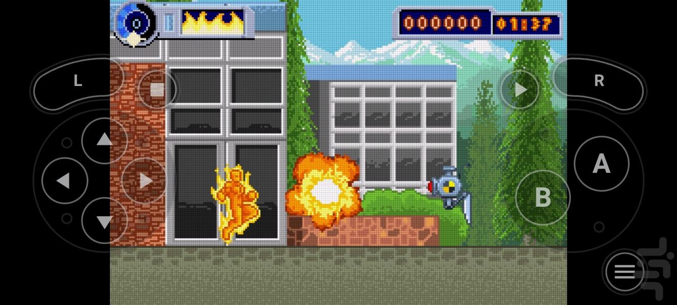 چهار شگفت انگیز آتشین - عکس بازی موبایلی اندروید