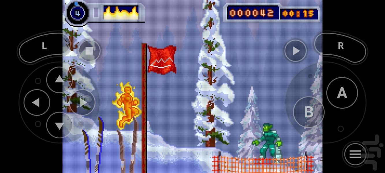 چهار شگفت انگیز آتشین - عکس بازی موبایلی اندروید