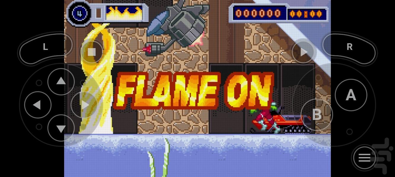 چهار شگفت انگیز آتشین - عکس بازی موبایلی اندروید