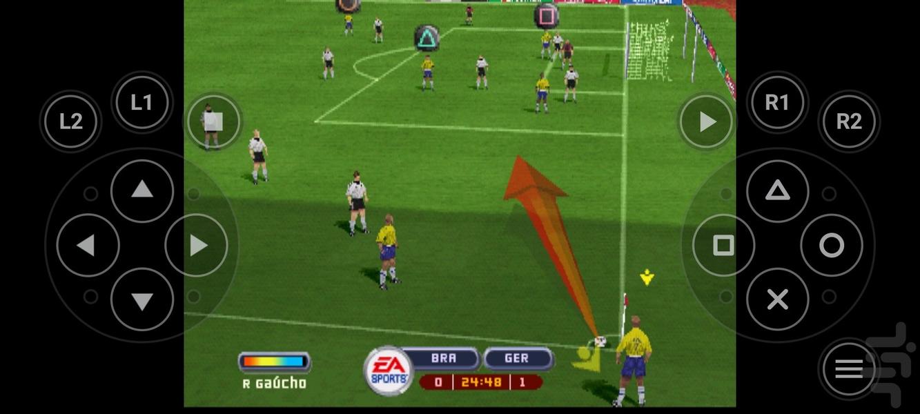 فیفا جام جهانی ۲۰۰۲ - عکس بازی موبایلی اندروید