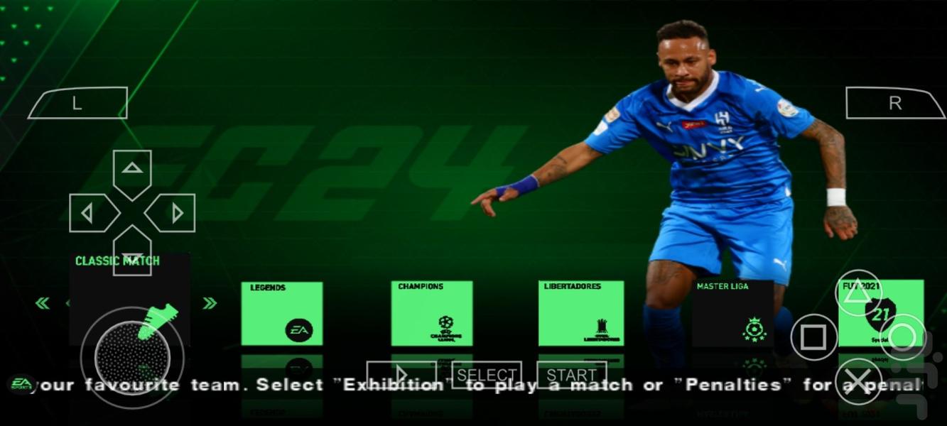 فوتبال فیفا 24 کنسولی - عکس بازی موبایلی اندروید