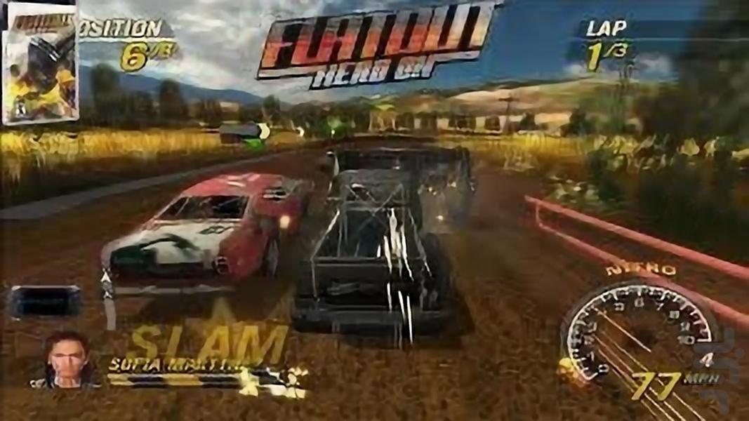 FlatOut Head On - Gameplay image of android game