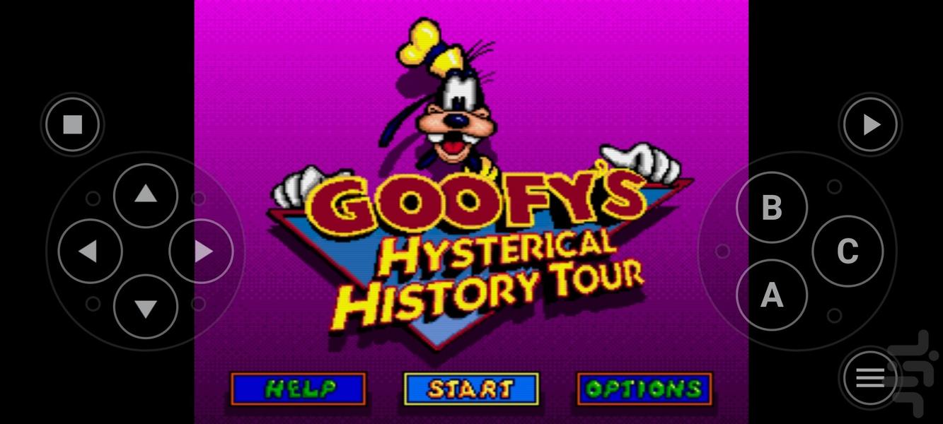 Goofys Hysterical History Tour - Gameplay image of android game