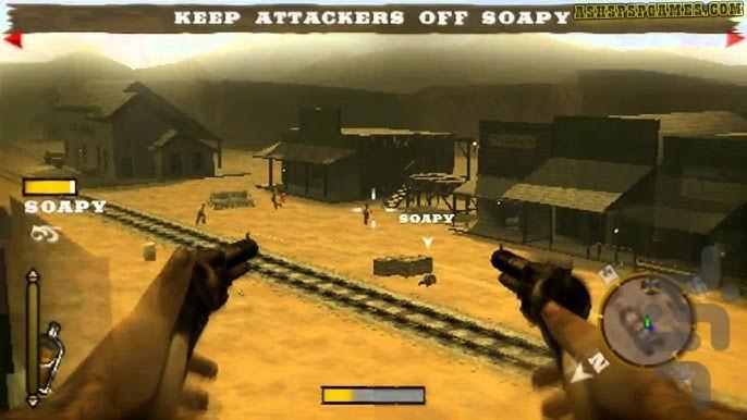 کابوی مسابقه تفنگ - Gameplay image of android game