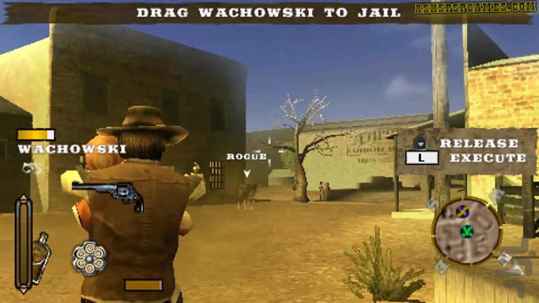 کابوی مسابقه تفنگ - Gameplay image of android game