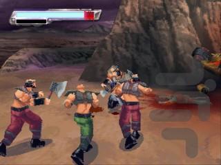 مشت ستاره شمالی - عکس بازی موبایلی اندروید