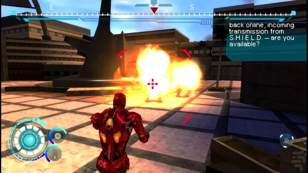 iron man 2 - Gameplay image of android game