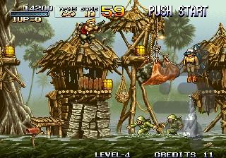 Metal Slug Super Vehicle - Gameplay image of android game