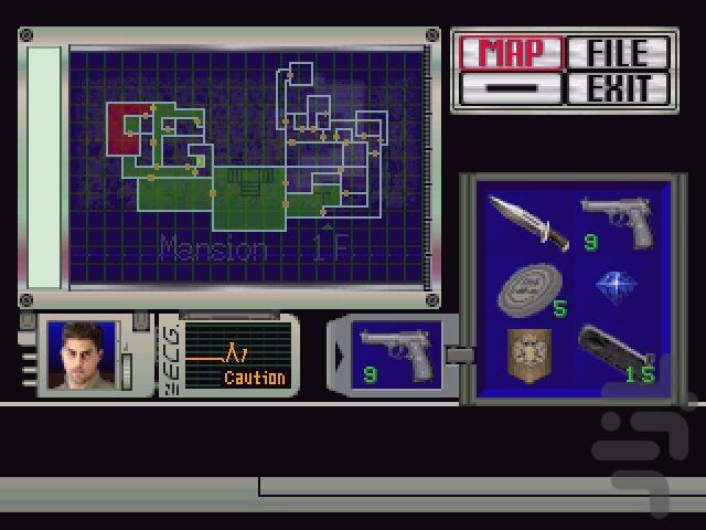 رزیدنت اویل ۱ کم حجم - عکس بازی موبایلی اندروید