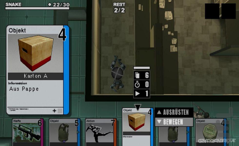 Metal Gear Acid - Gameplay image of android game