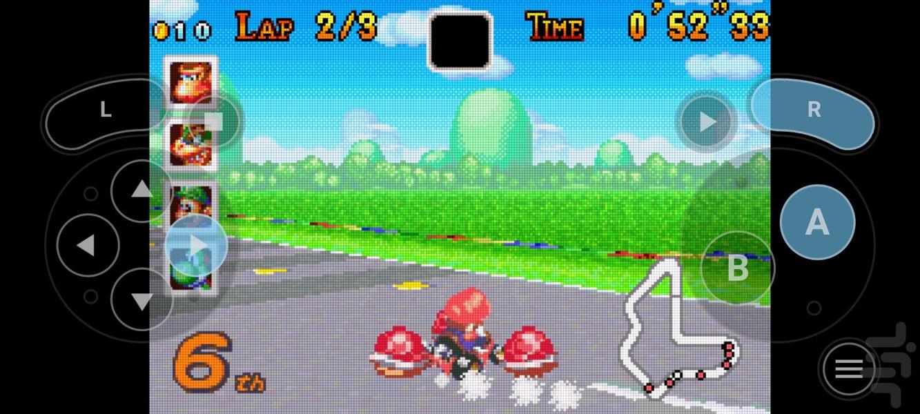 ماریو ماشینی مدار - عکس بازی موبایلی اندروید