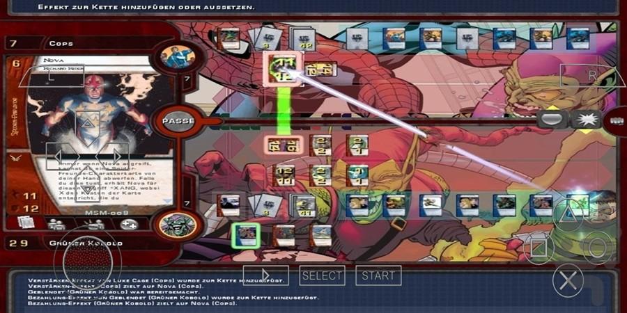 مارول بازی کارتی - عکس بازی موبایلی اندروید