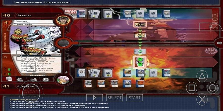 مارول بازی کارتی - عکس بازی موبایلی اندروید