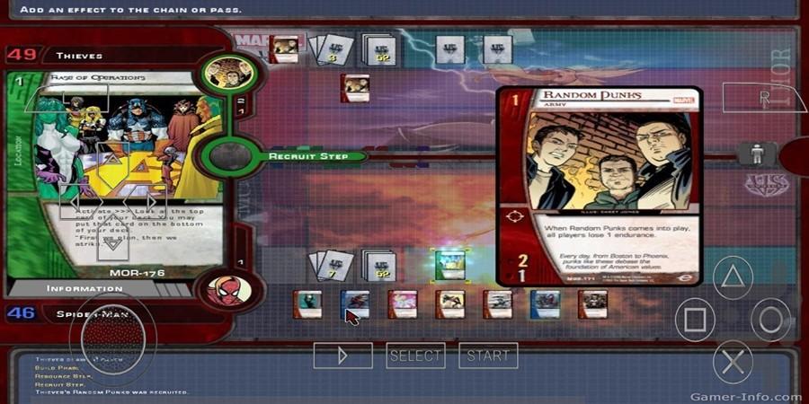 مارول بازی کارتی - عکس بازی موبایلی اندروید