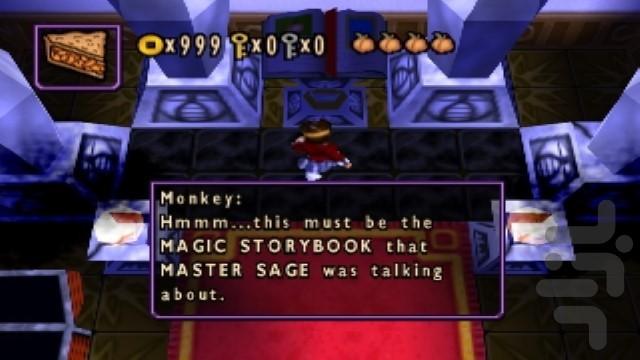 میمون قهرمان - Gameplay image of android game