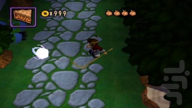 میمون قهرمان - Gameplay image of android game