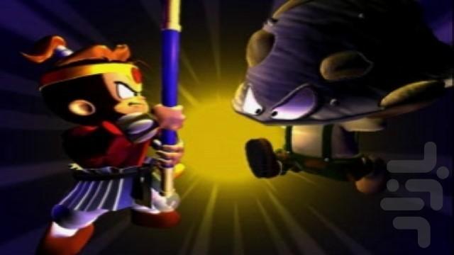 میمون قهرمان - Gameplay image of android game