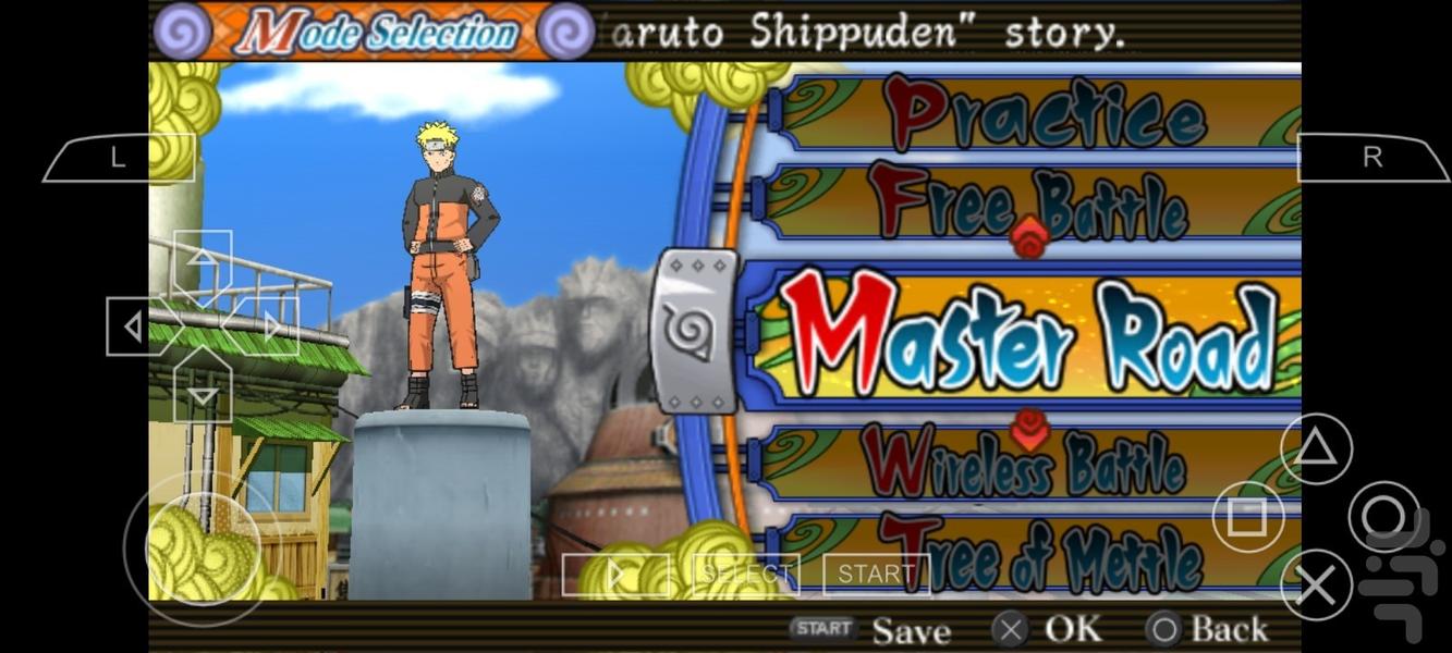Naruto Ultimate Ninja Heroes 3 - Gameplay image of android game