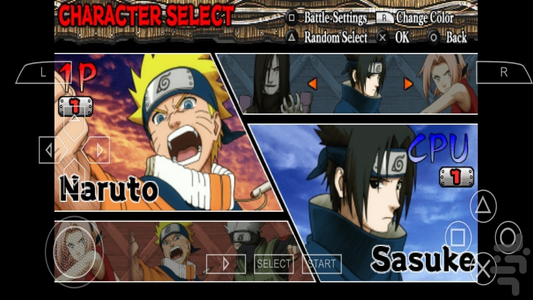 Saiu o VERDADEIRO Naruto Shippuden Ultimate Ninja 5 Para PPSSPP