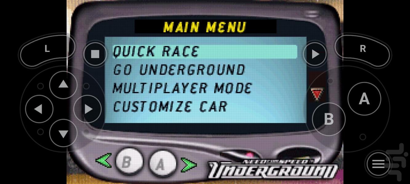 جنون سرعت زیرزمینی - عکس بازی موبایلی اندروید