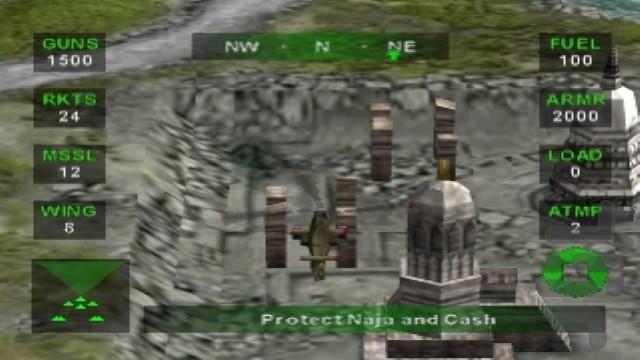 هلیکوپتر جنگی حمله هسته ای - Gameplay image of android game