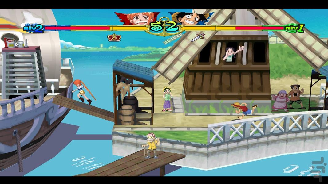 وان پیس جنگ بزرگ - Gameplay image of android game