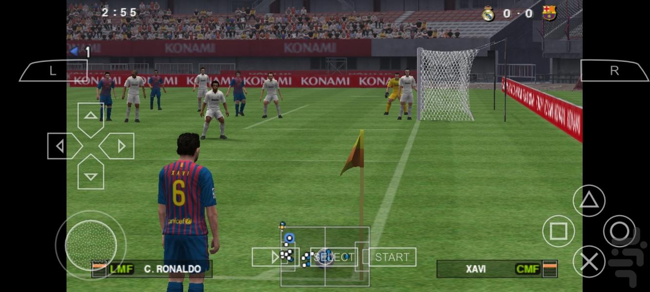 فوتبال pes 2012 کامل - Gameplay image of android game