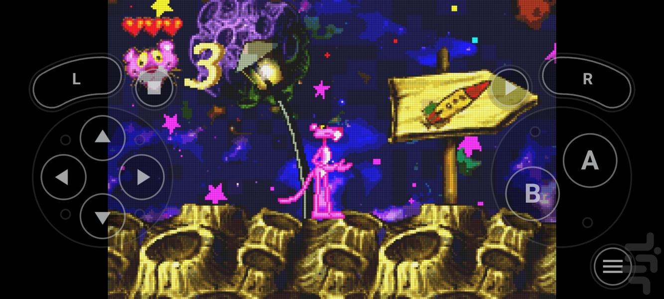 پلنگ صورتی تعقیب پینکادلیک - عکس بازی موبایلی اندروید