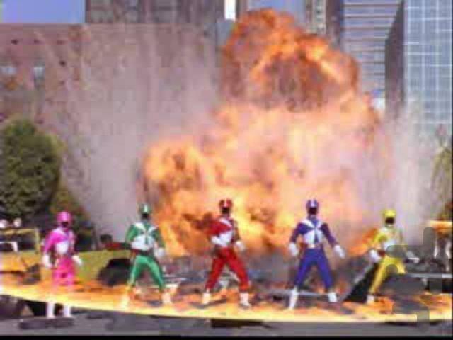 پاور رنجرز پلی 1 - Gameplay image of android game