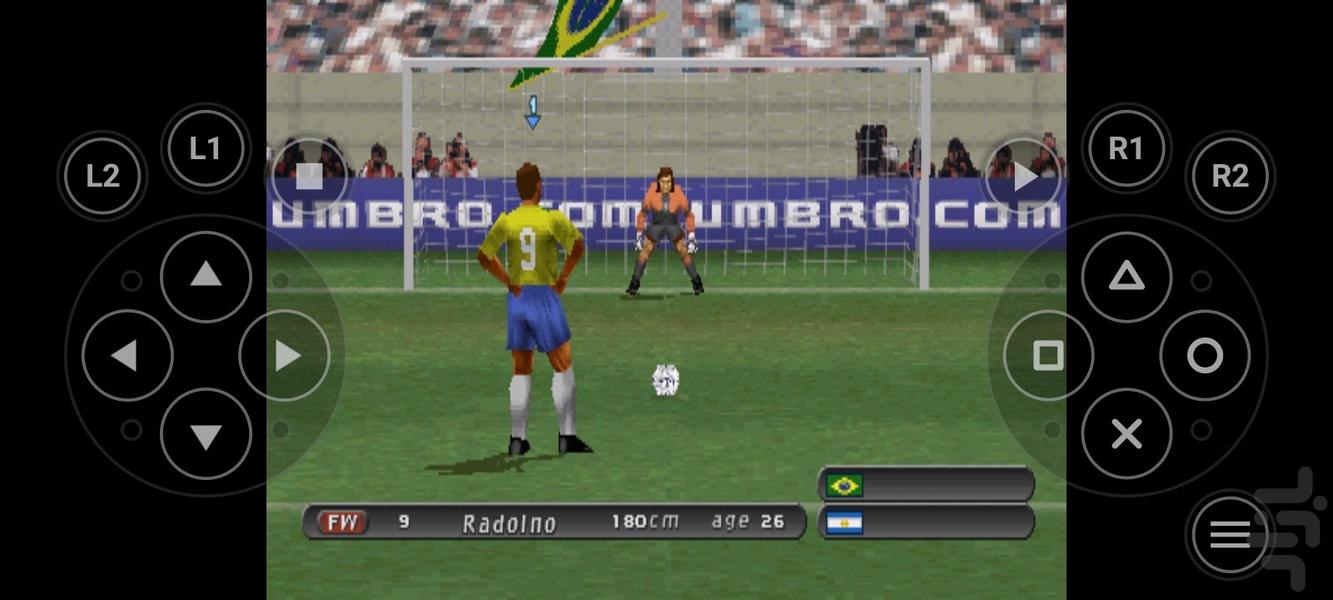 فوتبال پس ۲ - عکس بازی موبایلی اندروید