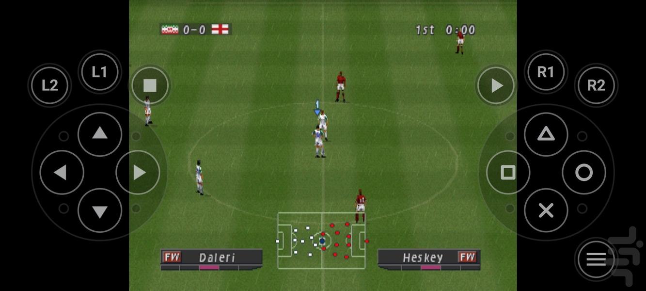 فوتبال پس ۲ - عکس بازی موبایلی اندروید