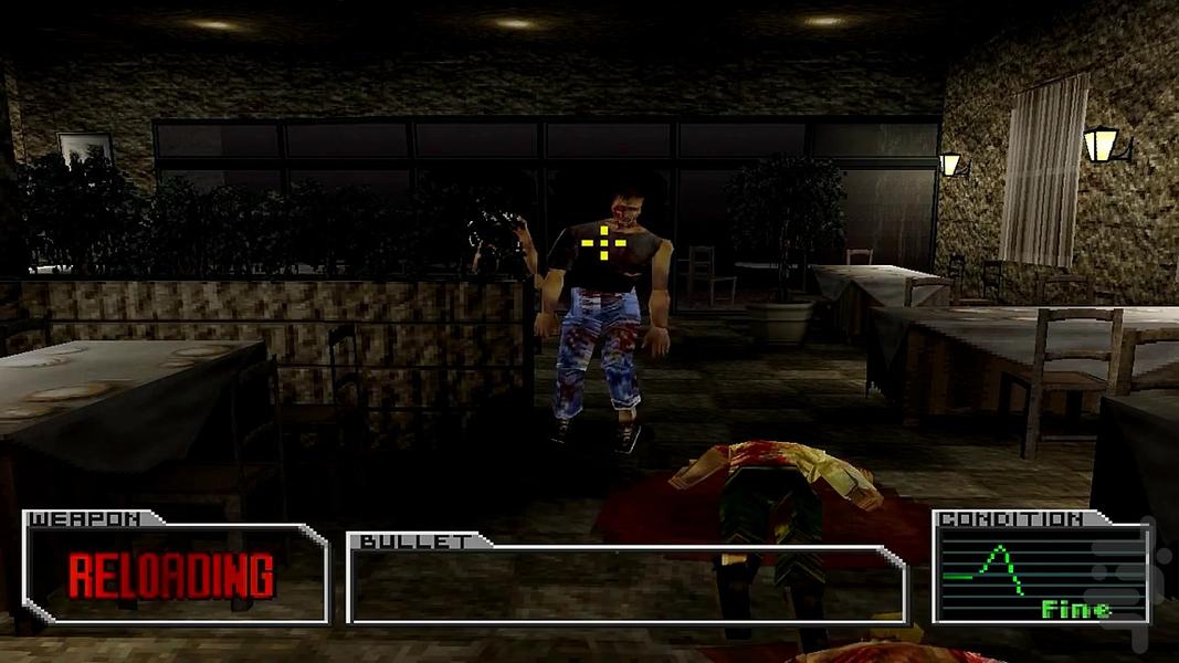 resident evil survivor - Gameplay image of android game